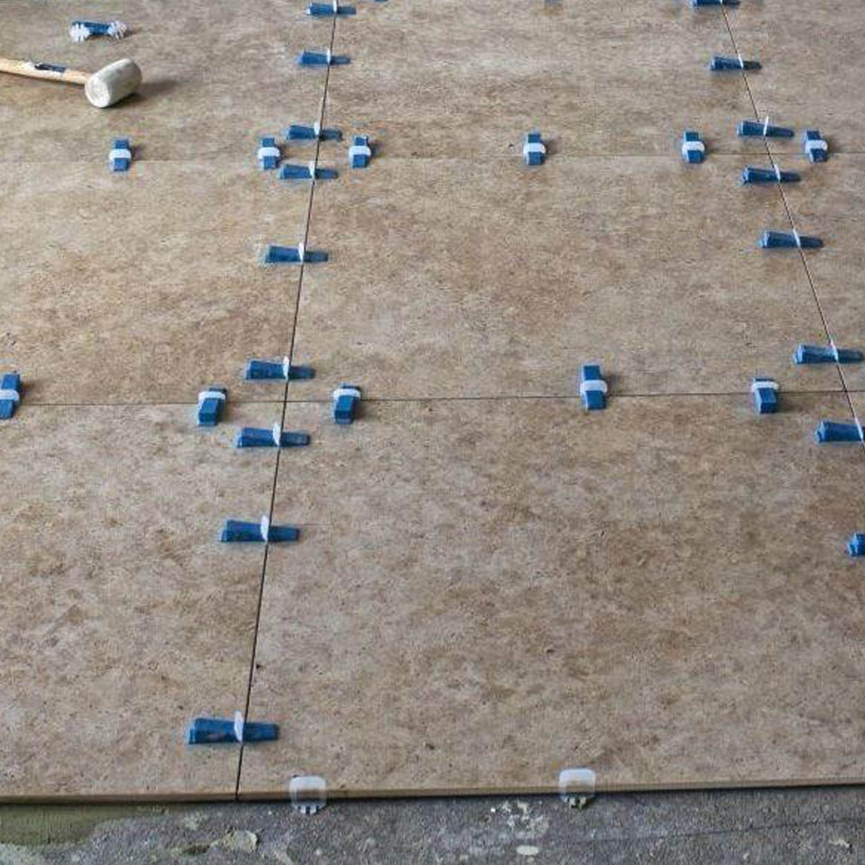 Kerabo Tegel Leveling Systeem Voetstukken 2mm - 500st